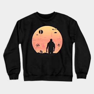 Minimalist cyberpunk Crewneck Sweatshirt